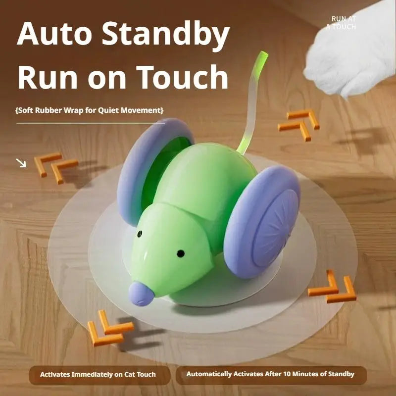 Motion-Activated Cat Toy