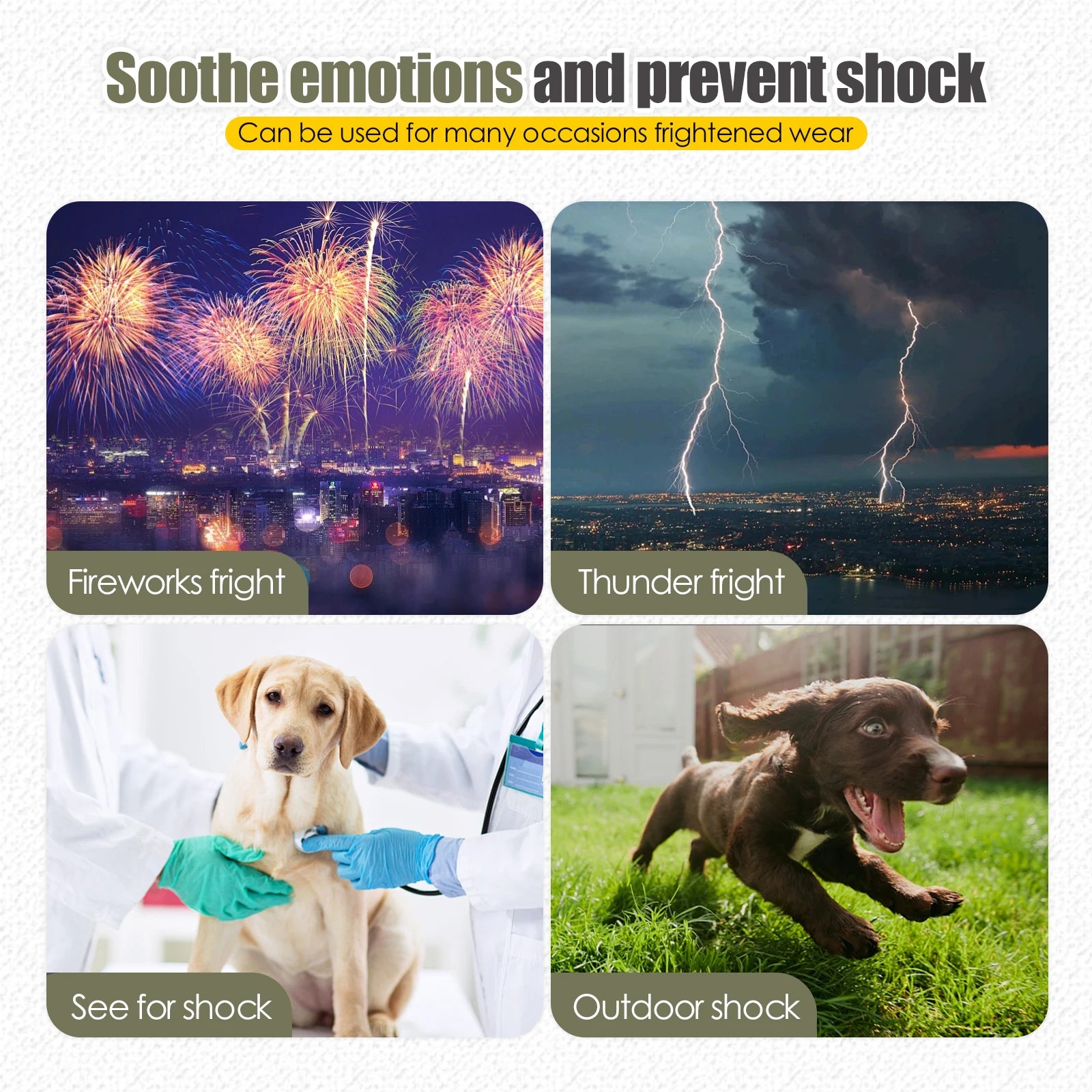Calming Anxiety Vest for Dogs