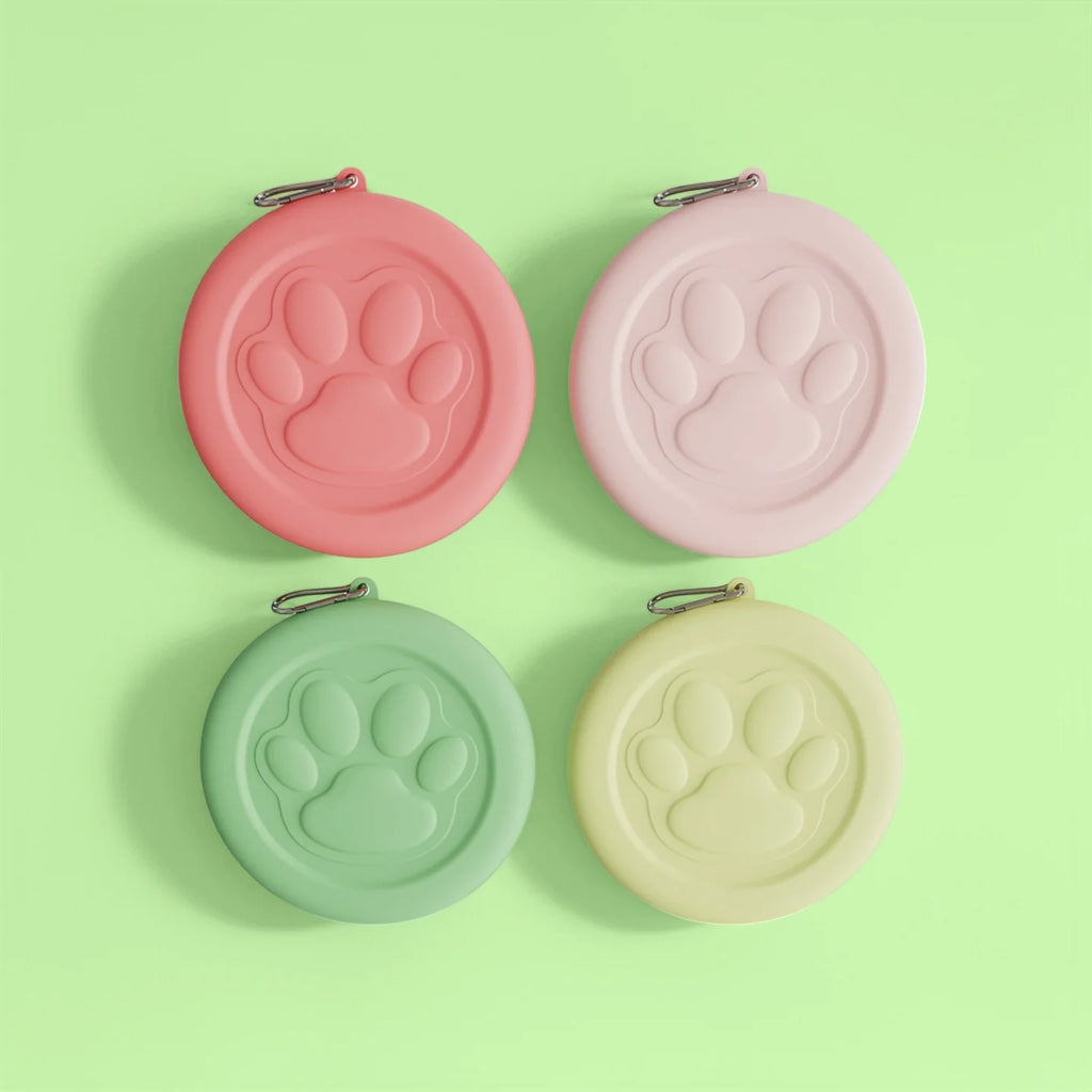 2-in-1 Portable Travel Pet Bowl Set